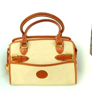 Vintage Dooney & Bourke Tan/Brown Bucket Bag